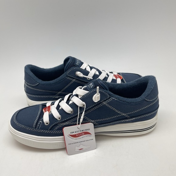 Skechers Sneakers Womens 8.5 Arch Fit Arcade Arcata SN177195W Casual Shoes New - Picture 7 of 10